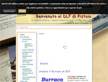 Tablet Screenshot of dlfpistoia.eu